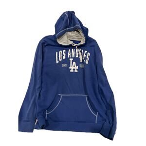 Fanatics Los Angeles Dodgers Blue Hoodie, Men's 2XL